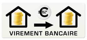 Règlement de votre commande par virement bancaire